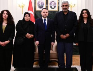 Adalet Bakanı Gürlek, Rojin Kabaiş’in ailesi ile görüştü