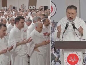 Arafat’ta eller semaya yükseldi! Diyanet İşleri Başkanı Arpaguş’tan vakfe duası