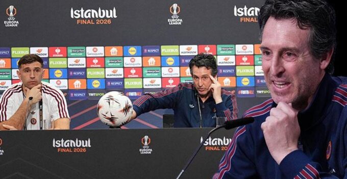 ‘Aston Villa olarak buradayız!’ Unai Emery 5. UEFA Avrupa Ligi kupasını İstanbul’da kaldırmak istiyor
