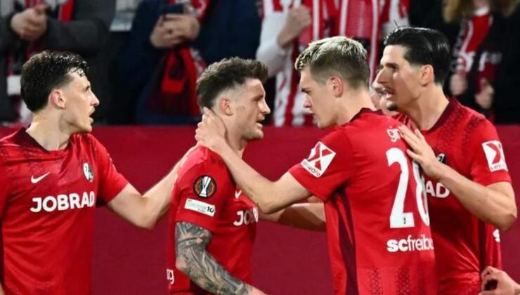 Avrupa Ligi’nde Freiburg final biletini rahat aldı! Freiburg – Braga maç sonucu: 3-1