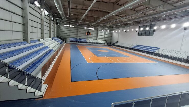 Beypazarı’da yen spor salonunun yapımı tamamlanmak üzere