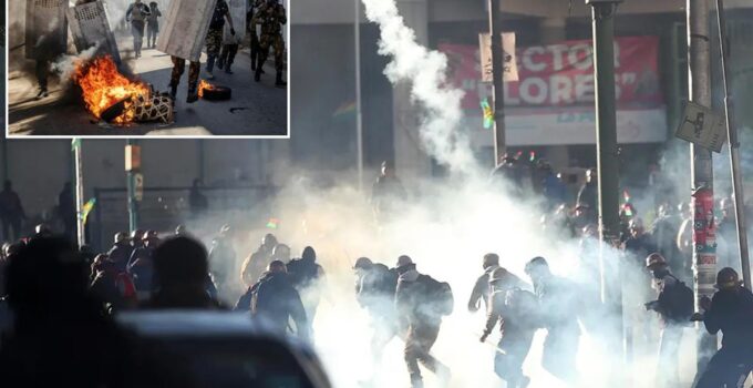 Bolivya’da hükümet karşıtı protestolarda 57 kişi gözaltına alındı