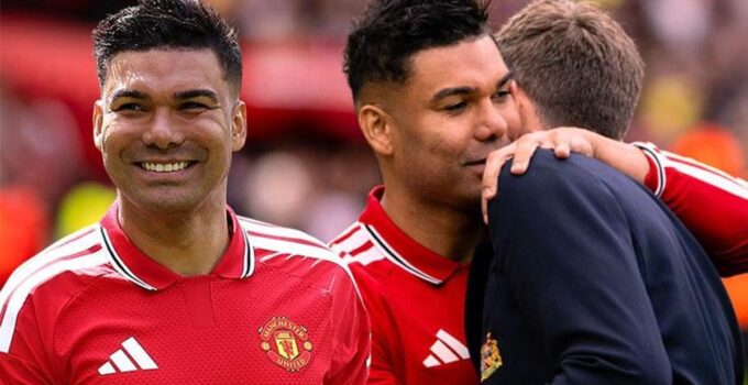 Casemiro Manchester United’a veda etti