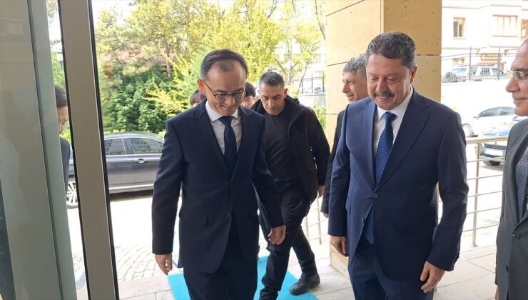 Çin’in Ankara Büyükelçisi Jiang Xuebin, Beypazarı’nda ziyaretlerde bulundu