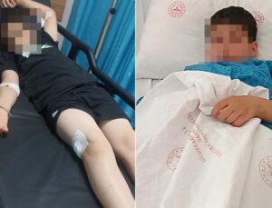 Çocukların elleri tetikte! 9 yaşında parkta vuruldu
