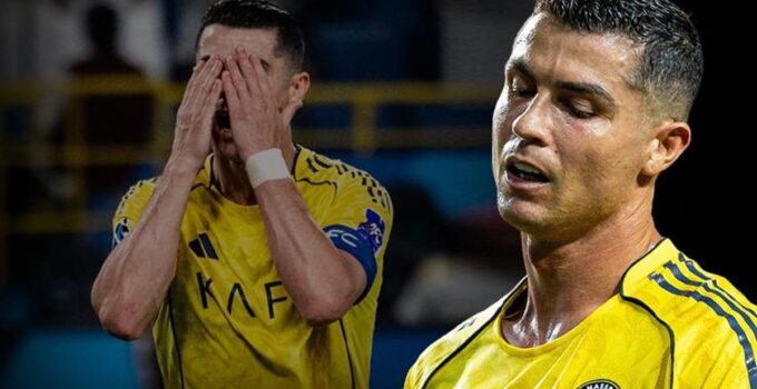 Cristiano Ronaldo yıkıldı, gözyaşlarına hakim olamadı! Kupa seremonine gelmedi…