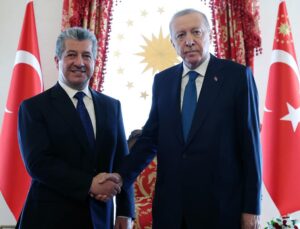Cumhurbaşkanı Erdoğan, IKBY Başbakanı Mesrur Barzani’yi kabul etti