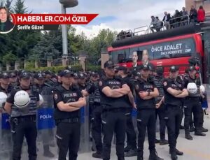 Haberler.com Ankara Temsilcisi Şerife Güzel CHP Genel Merkezi’nde