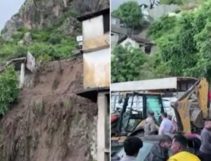Hatay’da heyelan! 1 kişi öldü, 1 kişi göçük altında