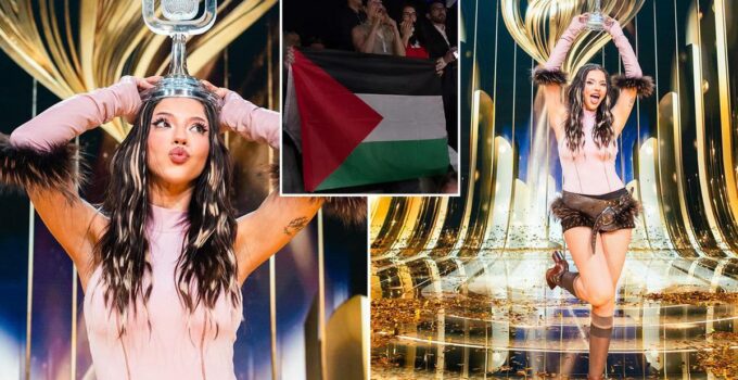 İsrail protestolarının damga vurduğu Eurovision’u Bulgaristan kazandı