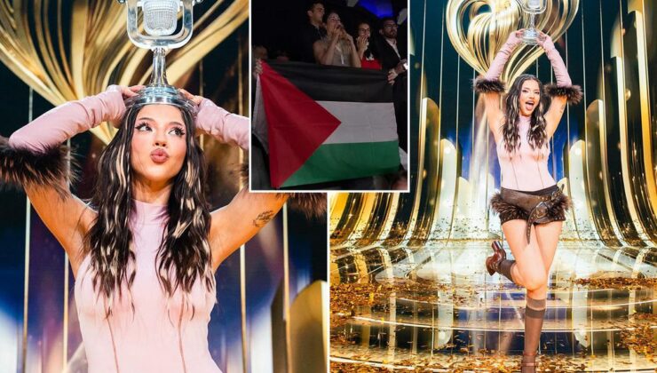 İsrail protestolarının damga vurduğu Eurovision’u Bulgaristan kazandı