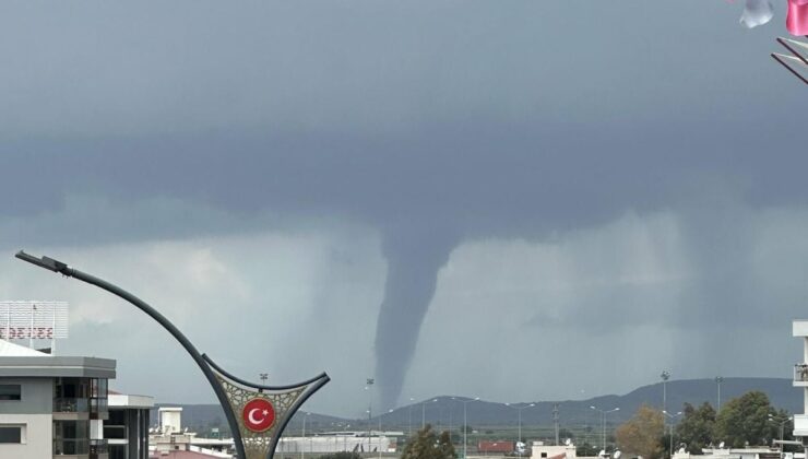 İzmir’de hortum oluştu