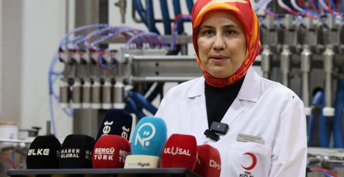 Kızılay Başkanı Yılmaz: Bu sene 30 ülkede, Türkiye’de ve Gazze’de dağıtım yapacağız
