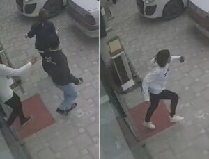 Malatya’daki deprem anı kamerada! Herkes kendini sokağa attı