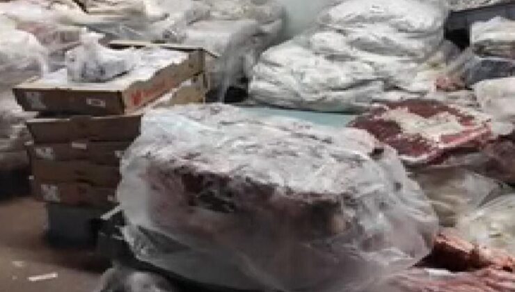 Mide bulandıran görüntü! Yakalanmasalar vatandaşa yedireceklerdi