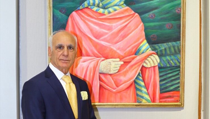 Ressam Mustafa Bayar’ın "Kumaş Hafızayı Taşır" sergisi 16 Mayıs’a kadar görülebilecek