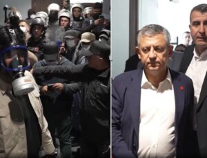 Tahliye sırasında Özel’in makam katında kaydedilen görüntüler ortaya çıktı