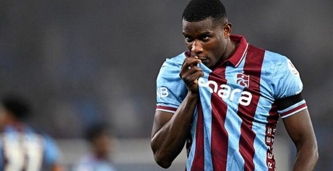 Trabzonspor’da Onuachu, kulüp tarihine geçti