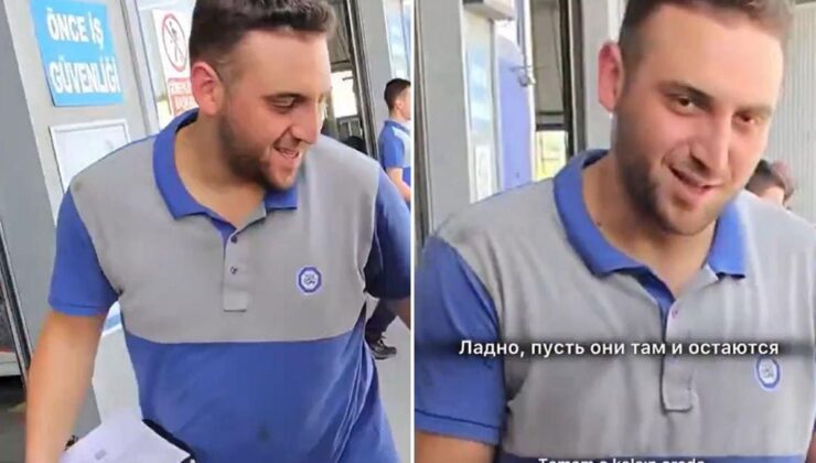 TÜVTÜRK personeliyle dalga geçmek isteyen Rus kadın, ters köşe oldu