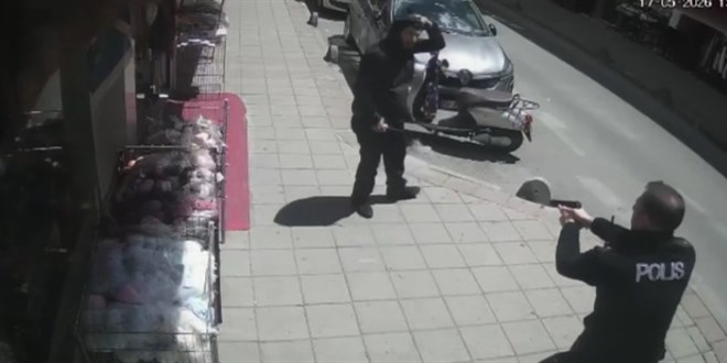 Vatandaş, polis katilini linç etmek istedi