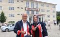 30 yıldır evli çift yüksekokuldan birlikte mezun oldu