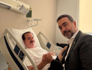 AK Parti Ankara İl Başkanı Özcan’dan İbrahim Tatlıses’e "geçmiş olsun" ziyareti