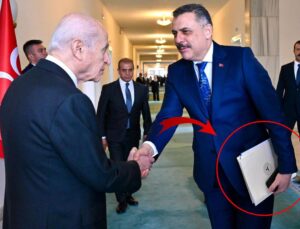 Bahçeli görüşmesinde Bakan Çiftçi’nin elindeki dosyanın sırrı çözüldü