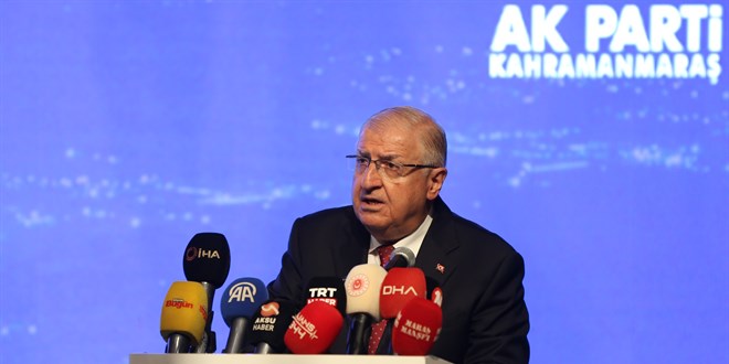 Bakan Güler: Bugün Türkiye masada sözü dinlenen bir ülke konumunda