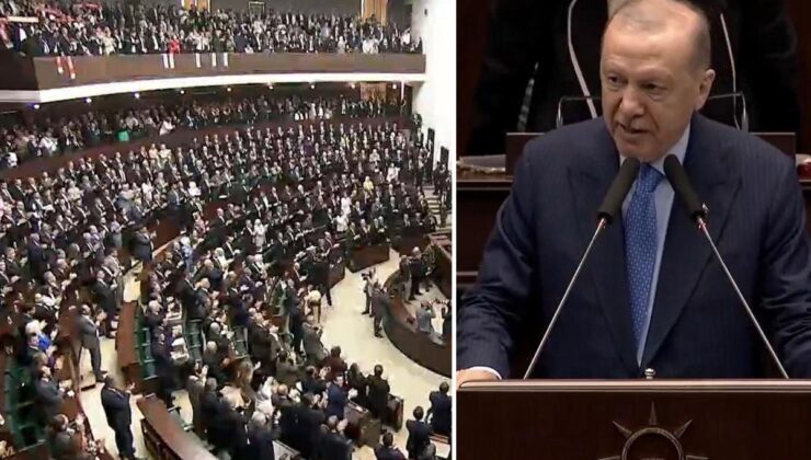 Cumhurbaşkanı Erdoğan’dan parti grubunu ayağa kaldıran İsrail sözleri