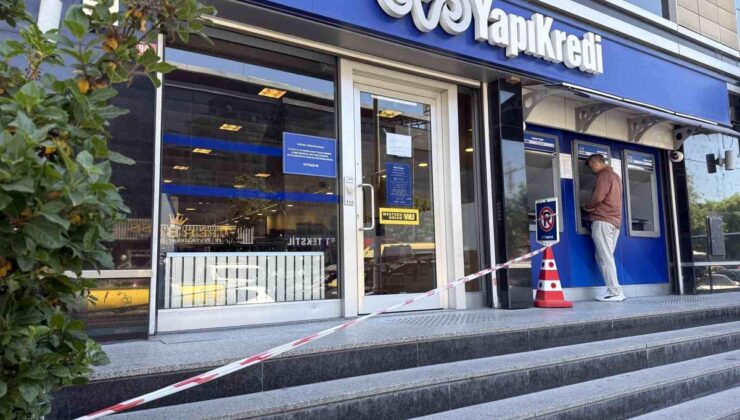 Esenyurt’ta Yapı Kredi Bankası şubesine silahlı saldırı