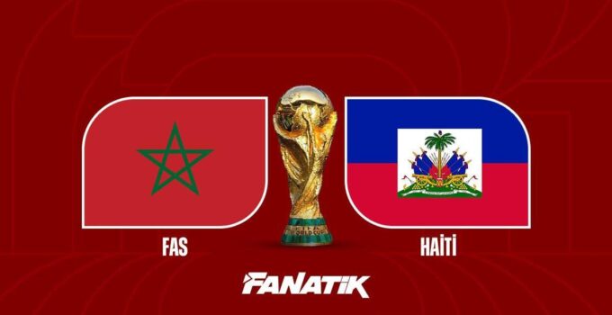 Fas – Haiti maçı ne zaman, saat kaçta, hangi kanalda? (Dünya Kupası C Grubu)