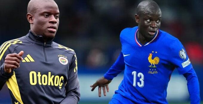 Fenerbahçeli N’Golo Kante Fransa-İsveç maçı öncesi antrenmanda sakatlandı