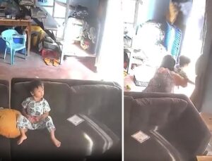 Filipinler’deki deprem anı kameralara yansıdı
