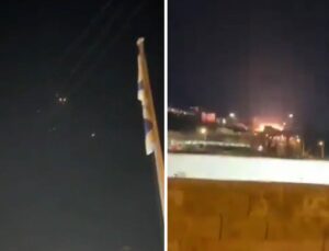 İran, İsrail’deki Ramat David Hava Üssü’nü balistik füzelerle vurdu