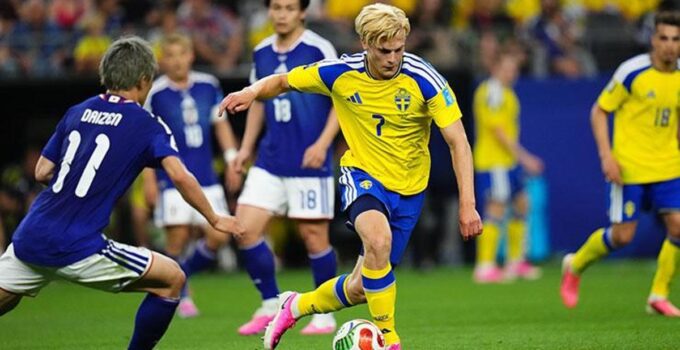 Japonya ve İsveç birbirlerini üzmediler | Japonya – İsveç maç sonucu: 1-1