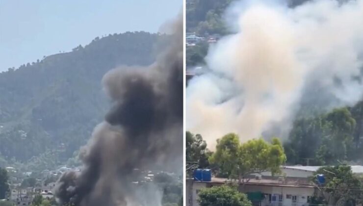 Pakistan’da askeri helikopter düştü, kurtulan olmadı