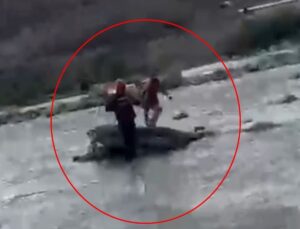 Siirt’te Kezer Çayı’nda mahsur kalan çocuk AFAD ekipleri tarafından kurtarıldı