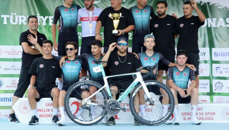 Siirt’te Yeşilay Türkiye Yol Bisikleti Şampiyonası sona erdi