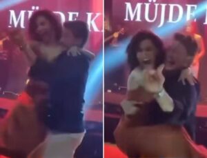 Taşacak Bu Deniz eğlencesinde Naz Sayıner ile Erdem Şanlı’nın samimi görüntüleri! Peş peşe hamleler geldi