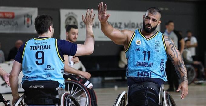 Tekerlekli Sandalye Basketbol Süper Ligi’nde şampiyon Fenerbahçe
