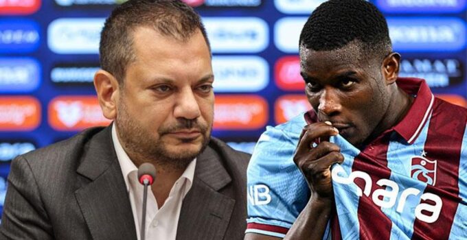 Trabzonspor Başkanı Ertuğrul Doğan’dan Paul Onuachu için transfer açıklaması: ’20 milyonu reddettik’