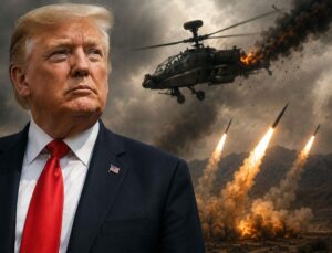 Trump: Bir helikopterimizi düşürdüler ve şimdi buna karşılık veriyoruz