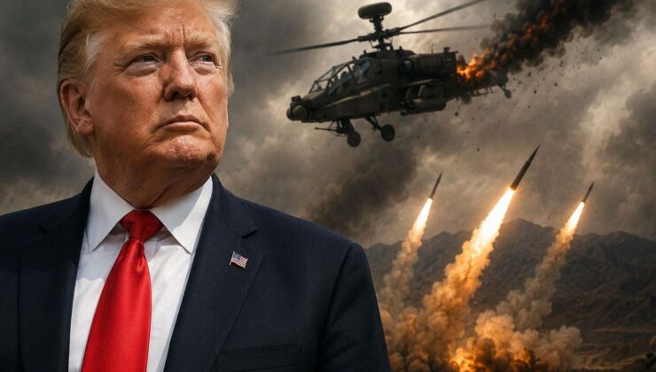 Trump: Bir helikopterimizi düşürdüler ve şimdi buna karşılık veriyoruz