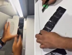 Uçak tuvaletinden 380 bin dolarlık altın çıktı
