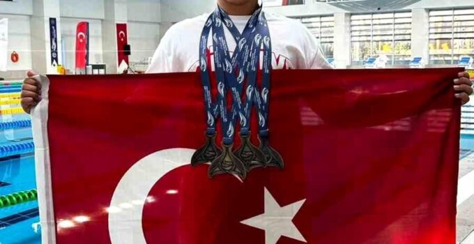 11 yaşındaki Karabüklü sporcudan Dünya Kupası’nda tarihi başarı