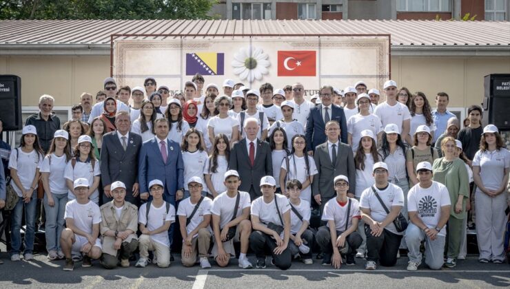 200 liseli öğrenci Srebrenitsa için Bosna Hersek’e uğurlandı