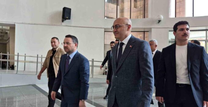 Adalet Bakanı Akın Gürlek’ten Bakırköy Adalet Sarayı’na ziyaret