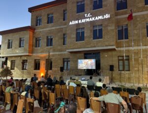 Ağın’da “Açık Hava Sineması” etkinliği