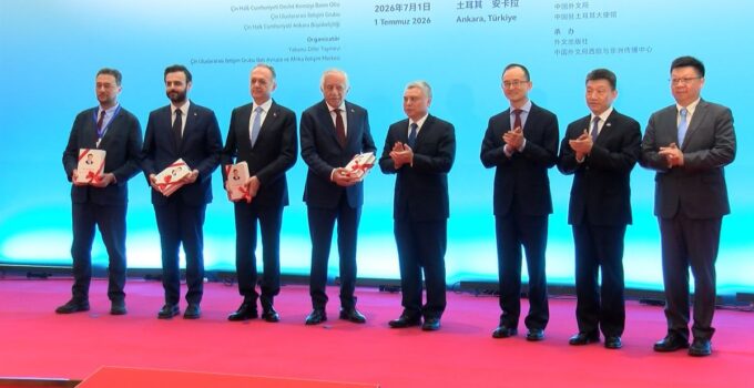 Ankara’da ‘Çin-Türkiye iş birliği’ paneli