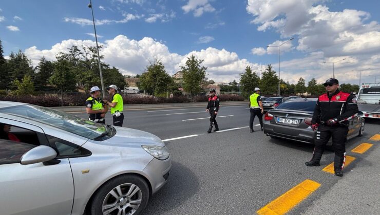 Ankara’da NATO tedbirleri kapsamında denetimler sürüyor